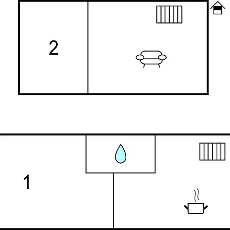 Two-bedroom In דירה אבלטופט